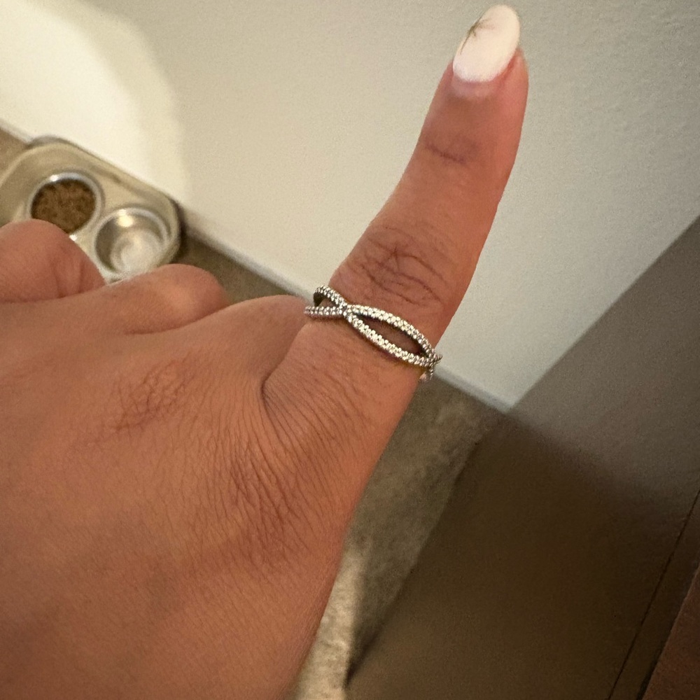 Pandora Silver Twist Ring